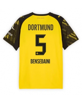 Billige Fotballdrakt Borussia Dortmund Ramy Bensebaini #5 Replika Hjemmedrakt 2025-26 Kortermet Billige Fotballdrakt Borussia Dortmund Ramy Bensebaini #5 Replika Hjemmedrakt 2025-26 Kortermet
